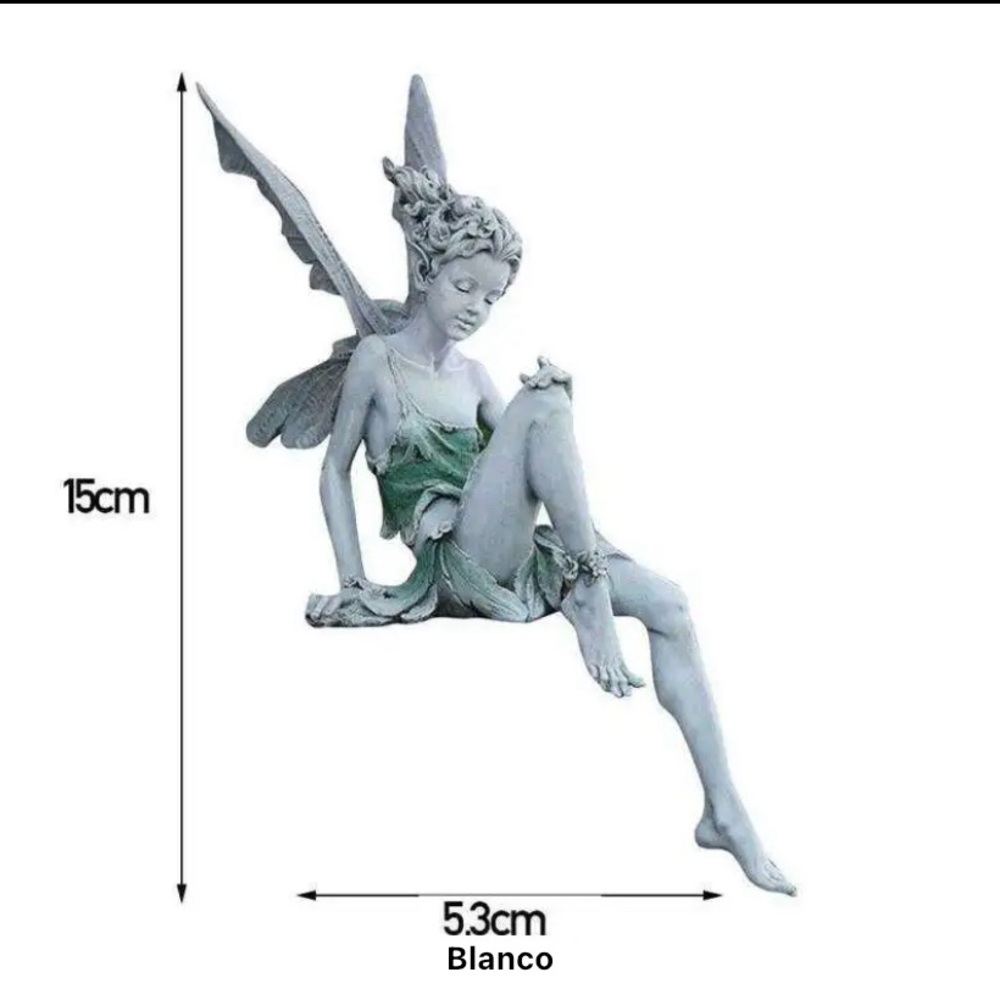 Fairy for garden decoration and brings goods luck.